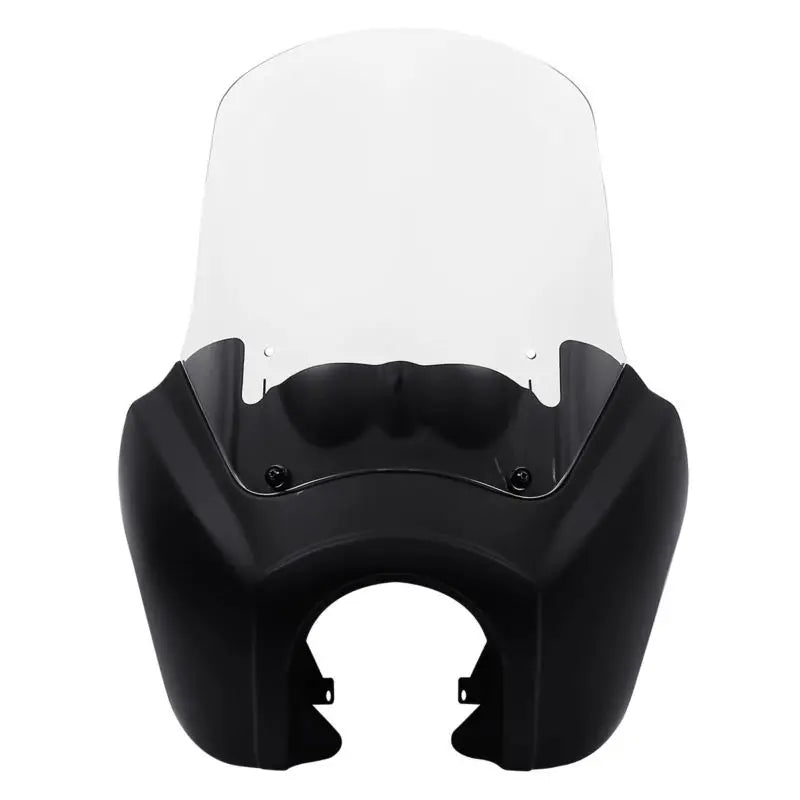 Front Headlight Fairing Cover W/ 15 Inch Windshield For Harley Dyna Super Wide Glide Fat Street Bob Low Rider T-Sport Motorcycle