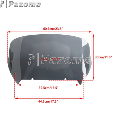 12inch Windshield Motorcycle Upper Fairing Windscreen 12" Wind Screen For Harley CVO Road Glide FLTRXSTSE FLTRXSE 121 2023-2026