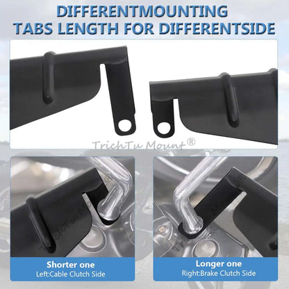 For Harley Touring Electra Street Glide Road King Softail Dyna 2006-UP Motorcycle Hand Guards Shade Baggers Protector Cover