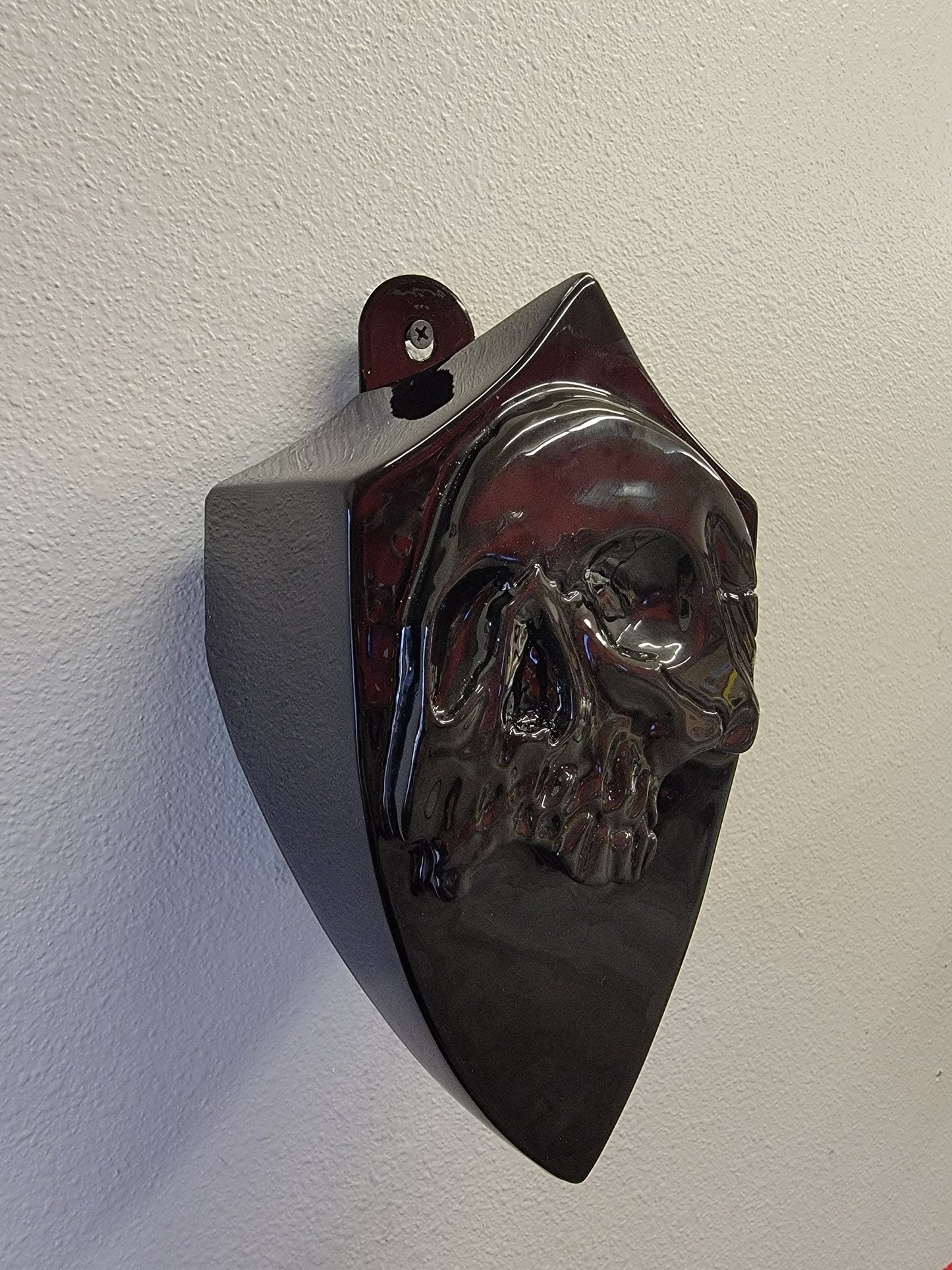 Indian twisted skull horn cover