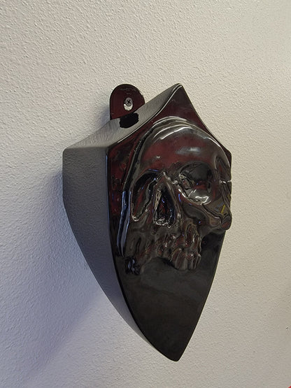 Indian twisted skull horn cover