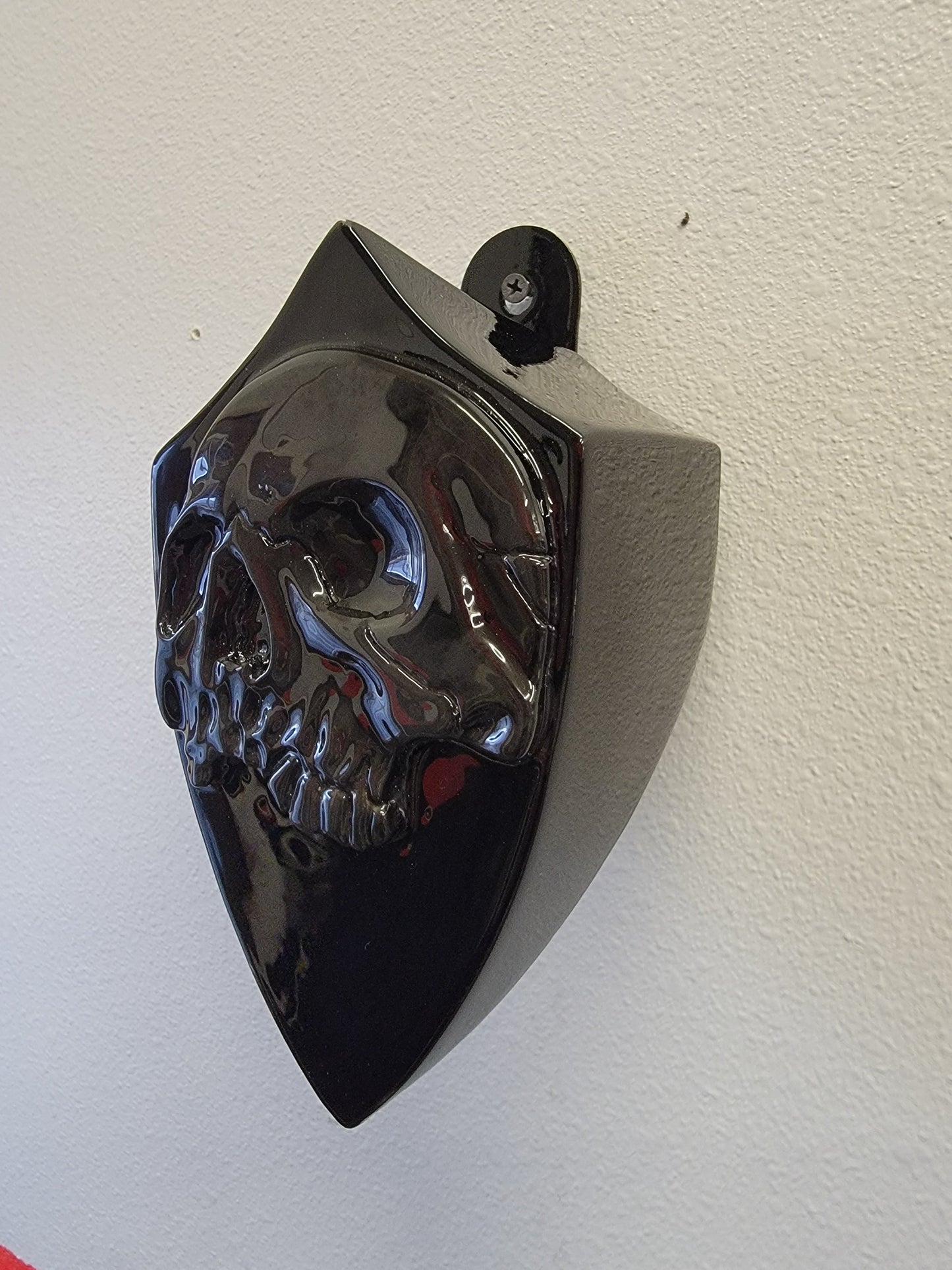 Indian twisted skull horn cover
