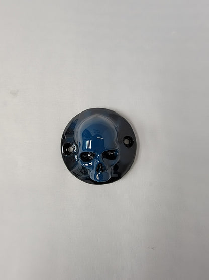 3D Ancient Skull derby and points cover