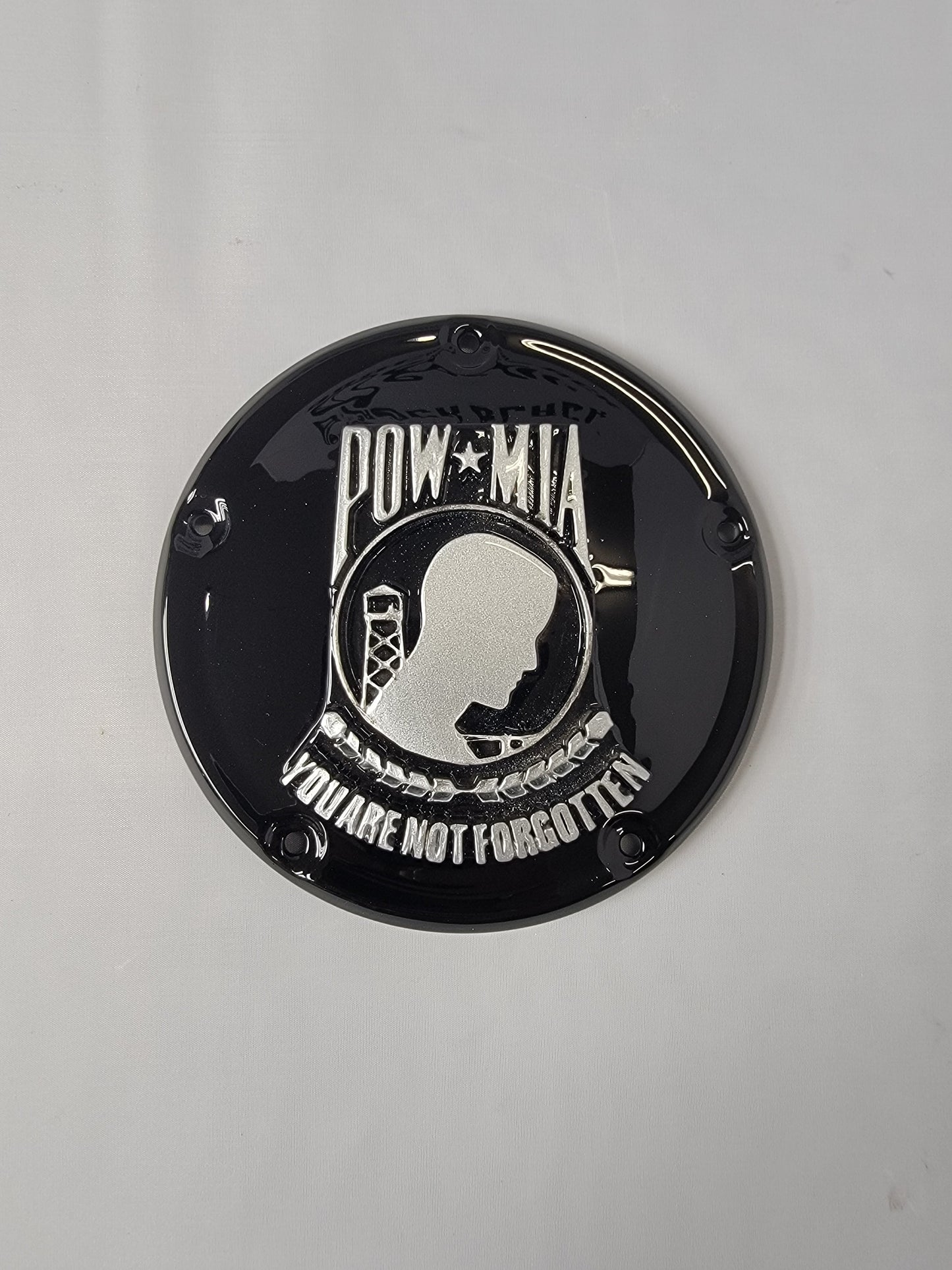 Harley POW-MIA derby cover