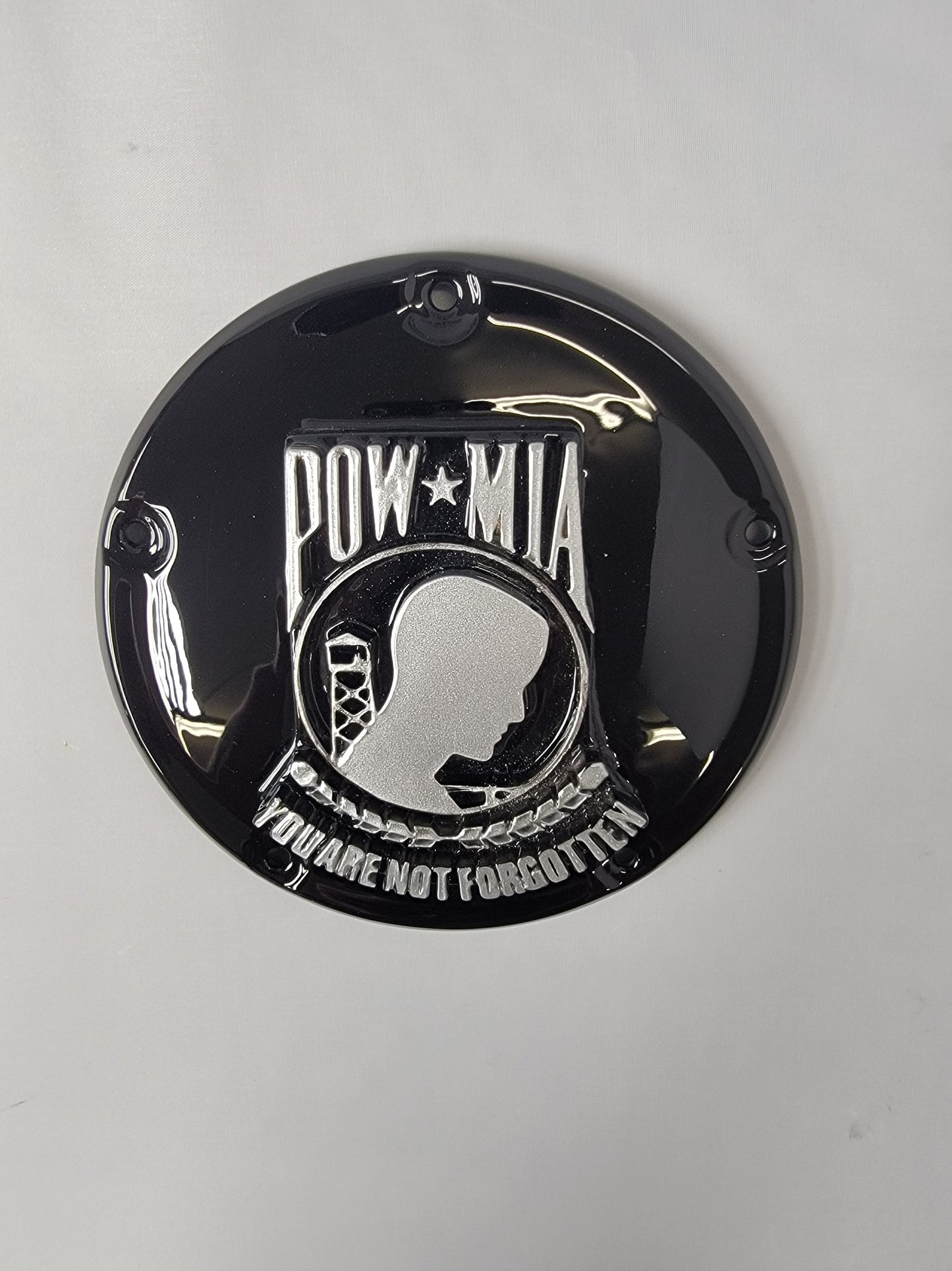Harley POW-MIA derby and points cover