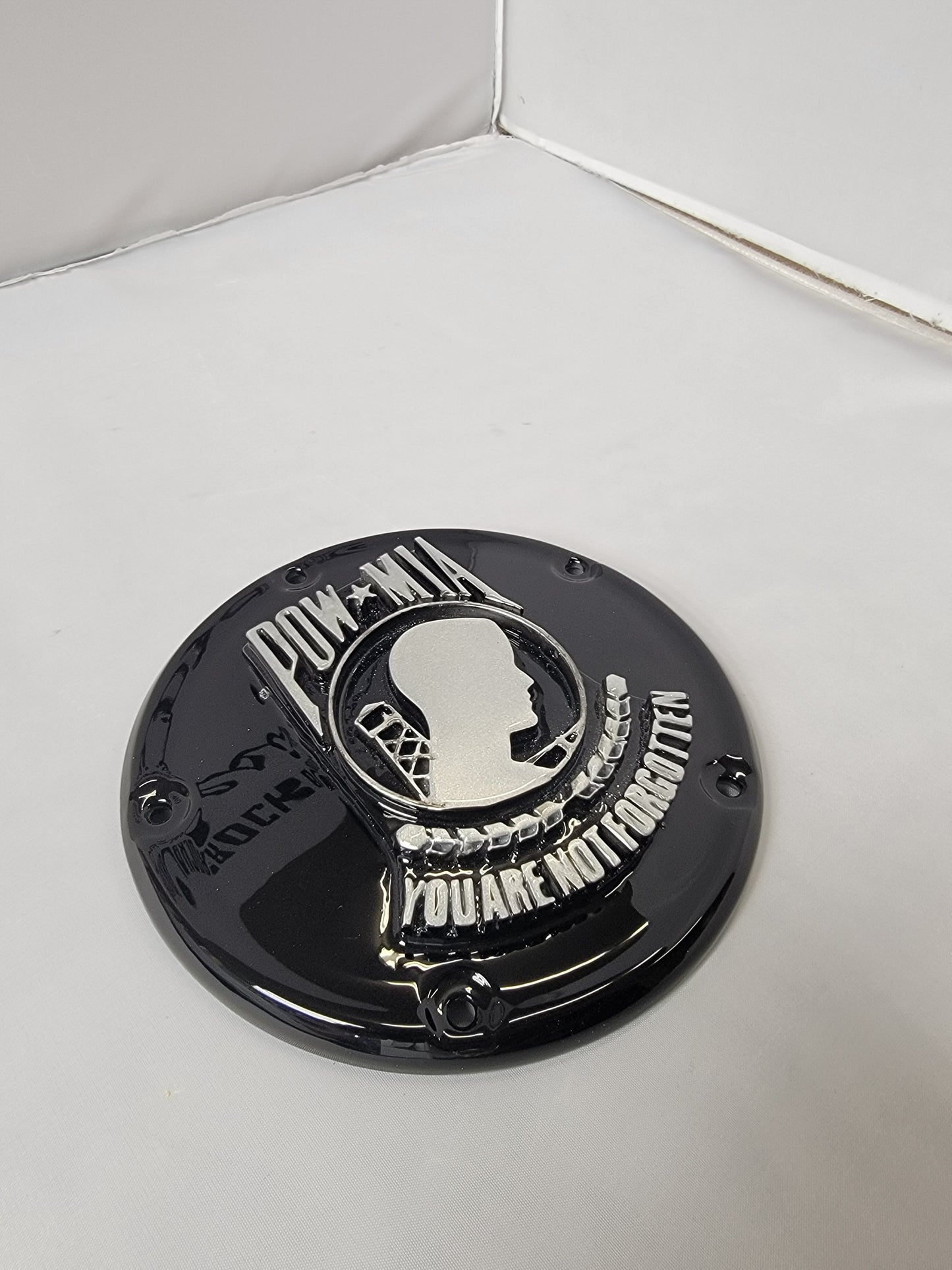 Harley POW-MIA derby and points cover