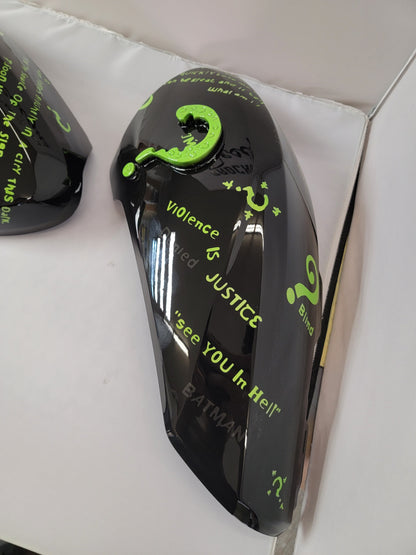 Indian tank cover shrouds Riddler theme