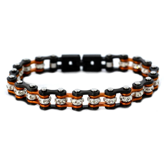 SK2022  Mini Size Two Tone Gunmetal Beryllium Orange