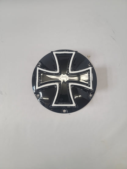 Maltese cross Harley derby cover
