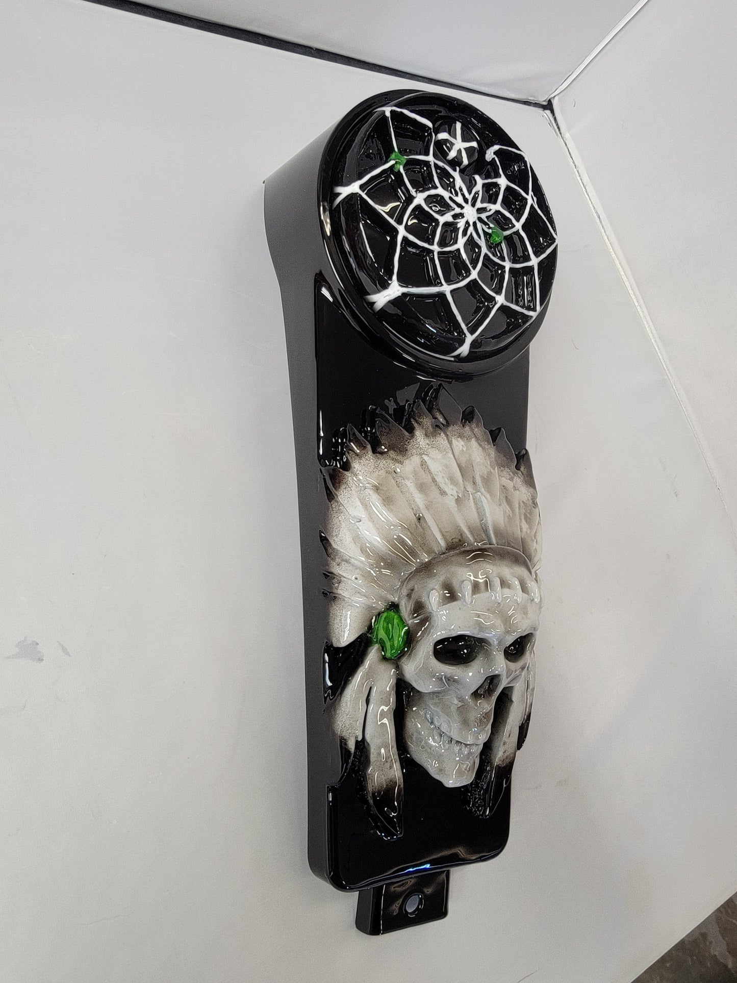 Harley Indian Warbonnet console