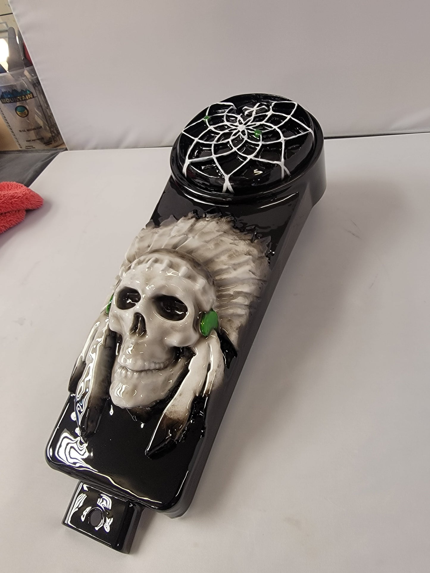 Harley Indian Warbonnet console