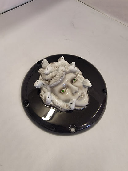 Harley Davidson Derby cover with Medusa