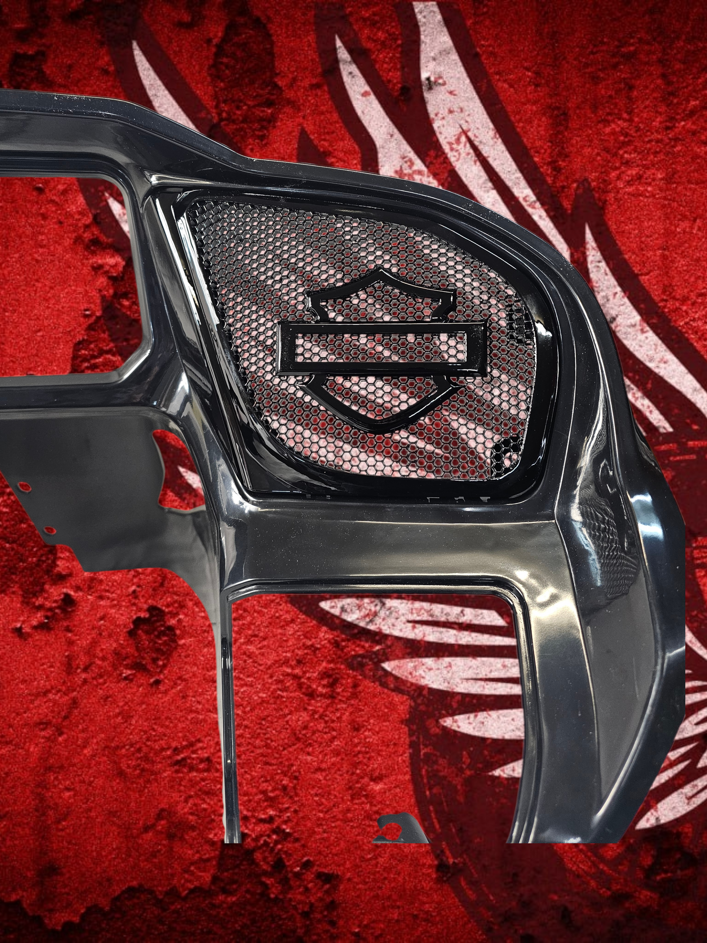 98 to 2024 Road Glide 3D shield speakers grill covers set