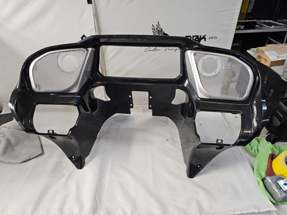 98 to 2024 Road Glide 3D shield speakers grill covers set