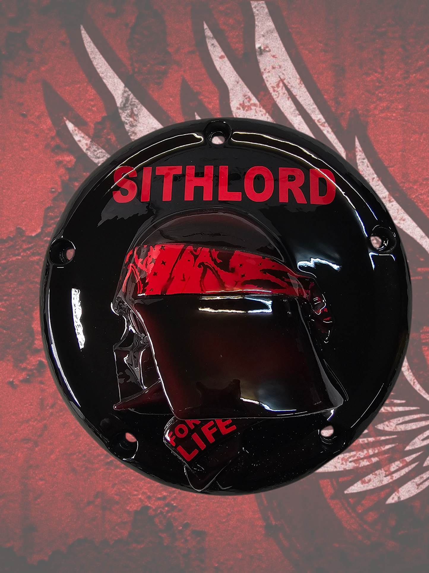 Harley Davidson derby clutch cover Sith Lord