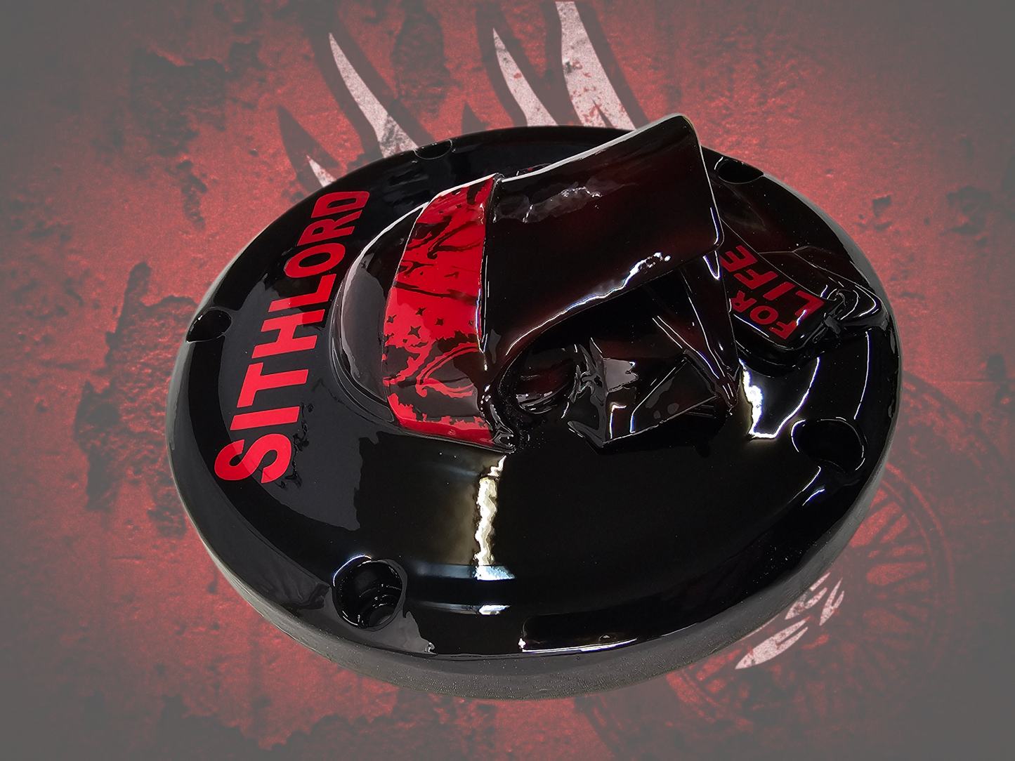 Harley Davidson derby clutch cover Sith Lord