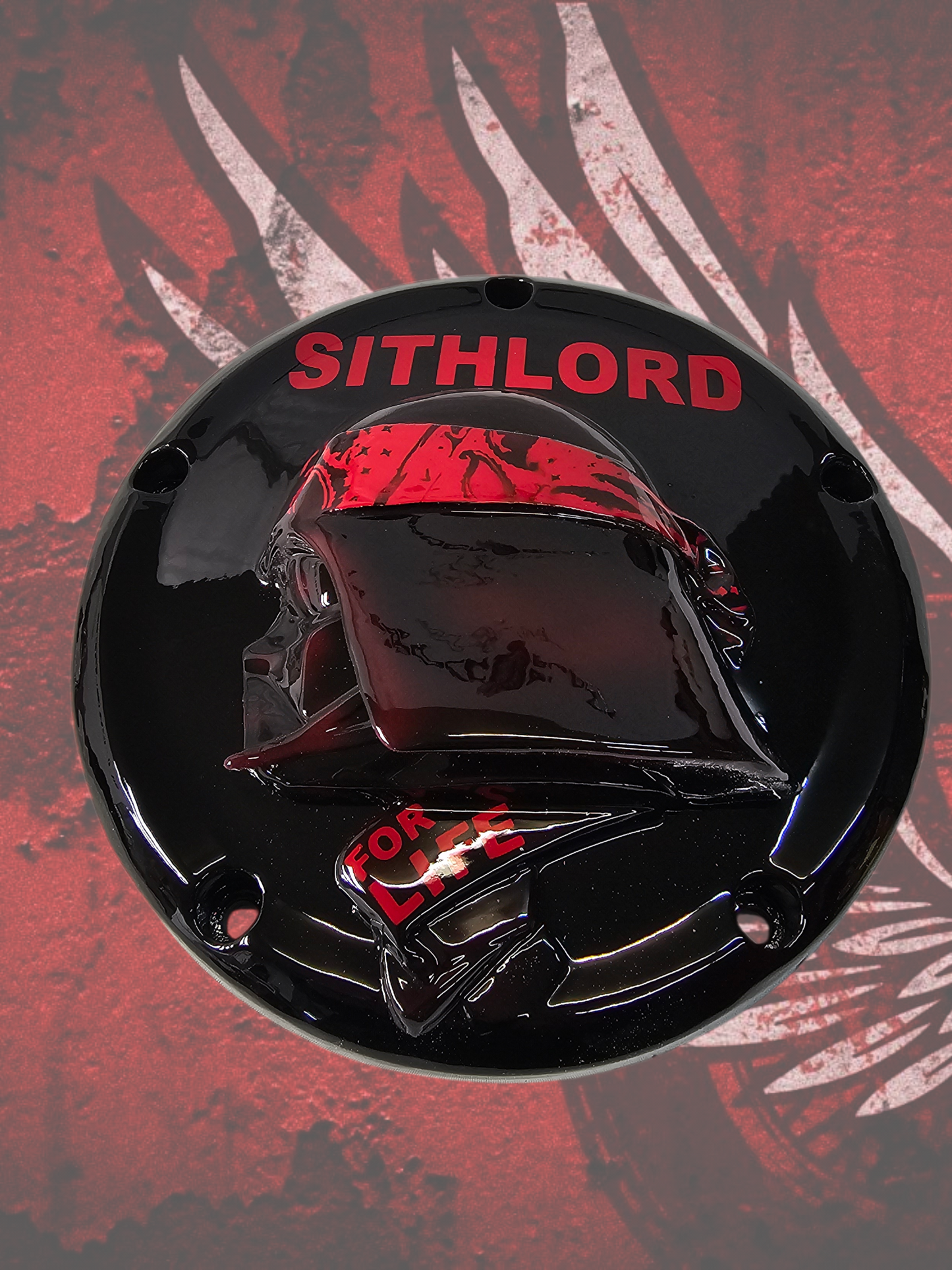 Harley Davidson derby clutch cover Sith Lord