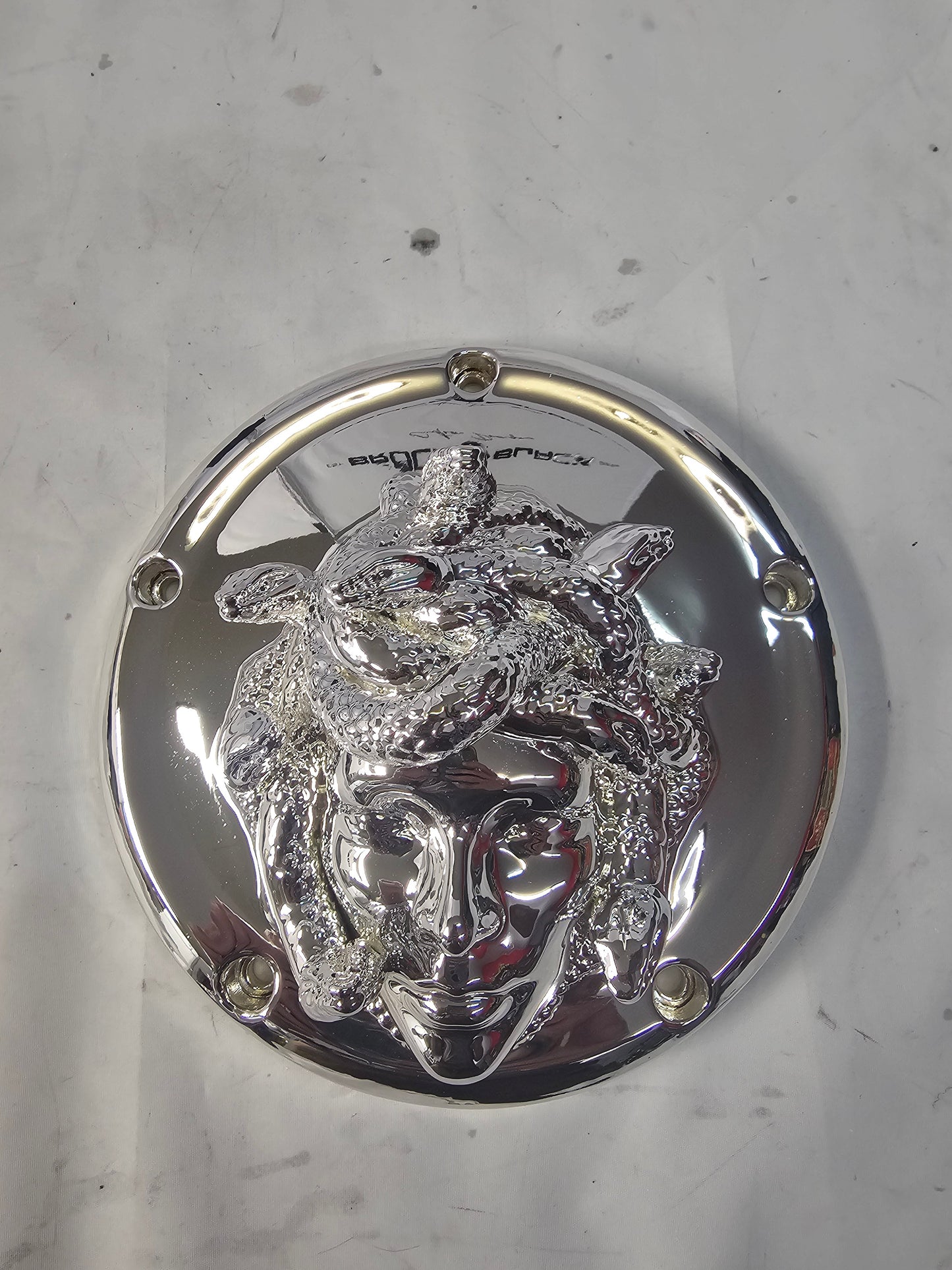 Harley Davidson Derby cover with Medusa