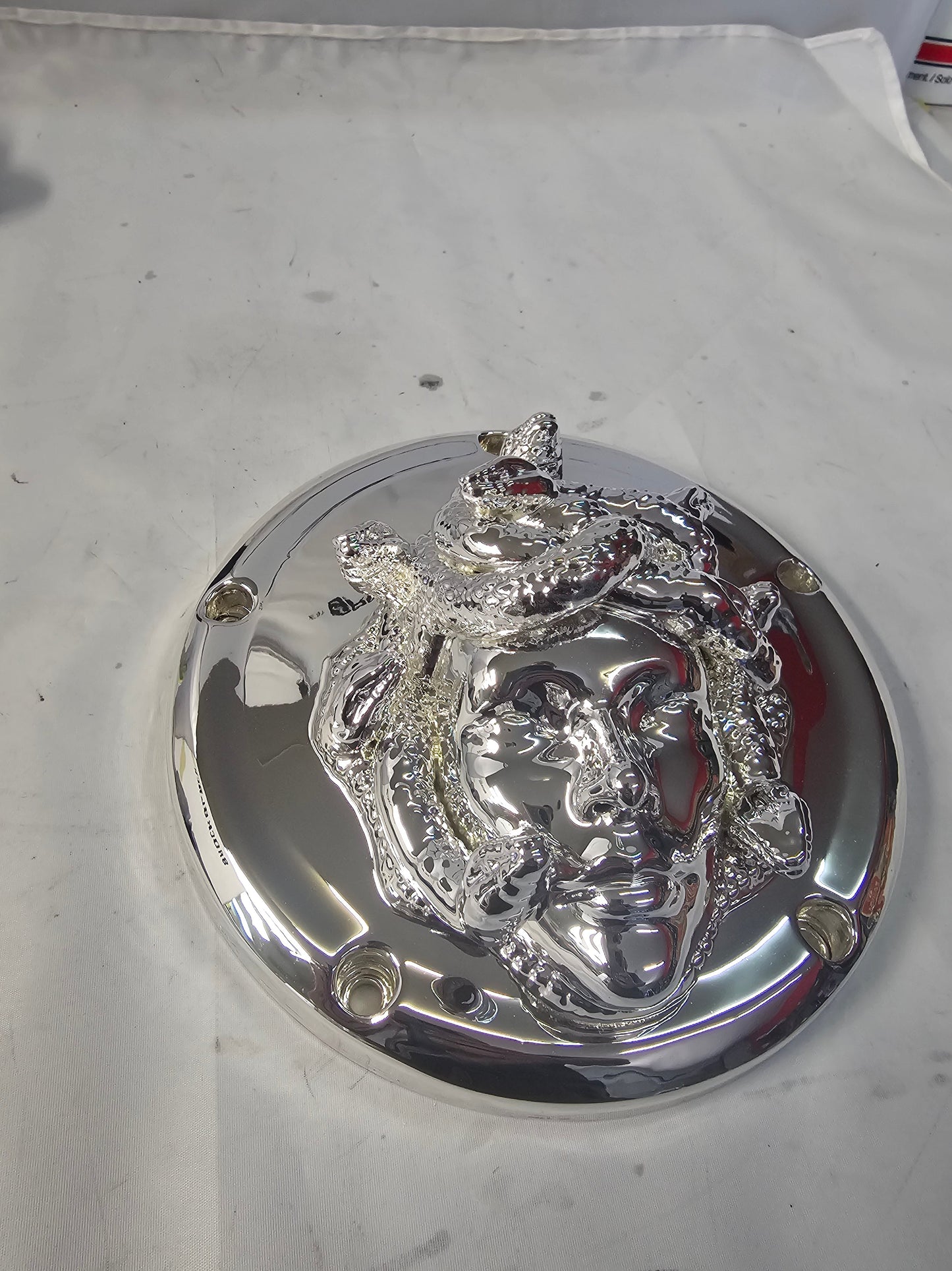 Harley Davidson Derby cover with Medusa
