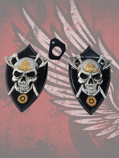 Viking skull  Victory "cheese wedge" replacement cover