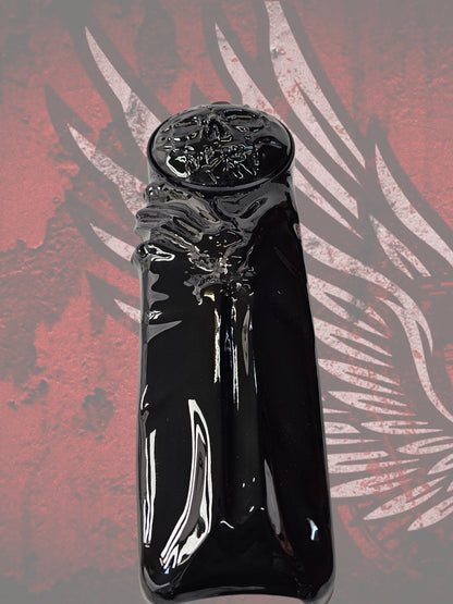 Harley Davidson touring console with 3D skull theme