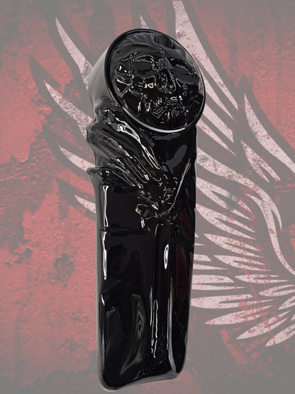 Harley Davidson touring console with 3D skull theme