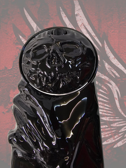 Harley Davidson touring console with 3D skull theme