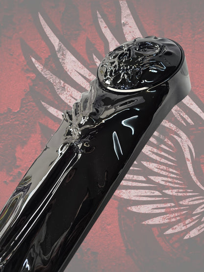 Harley Davidson touring console with 3D skull theme