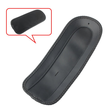 Motorcycle Decorative Pad Rear Fender Bib Black Pu Leather Rear Bib For Harley-Davidson Dyna FXDS-CONV FXDB FXDC FXDL FXDB FXD