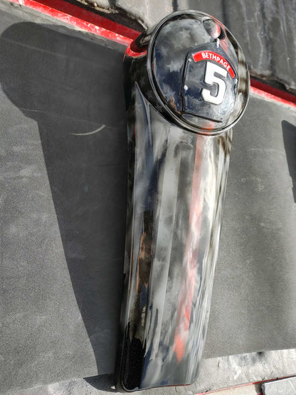Harley firefighter themes American flag console