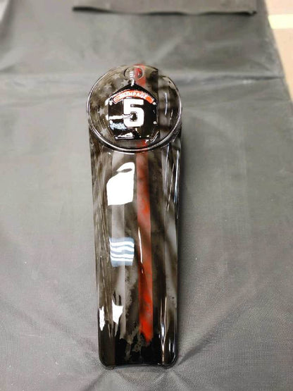 Harley firefighter themes American flag console