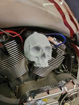 3D Ancient skull Victory "cheese wedge" replacement cover