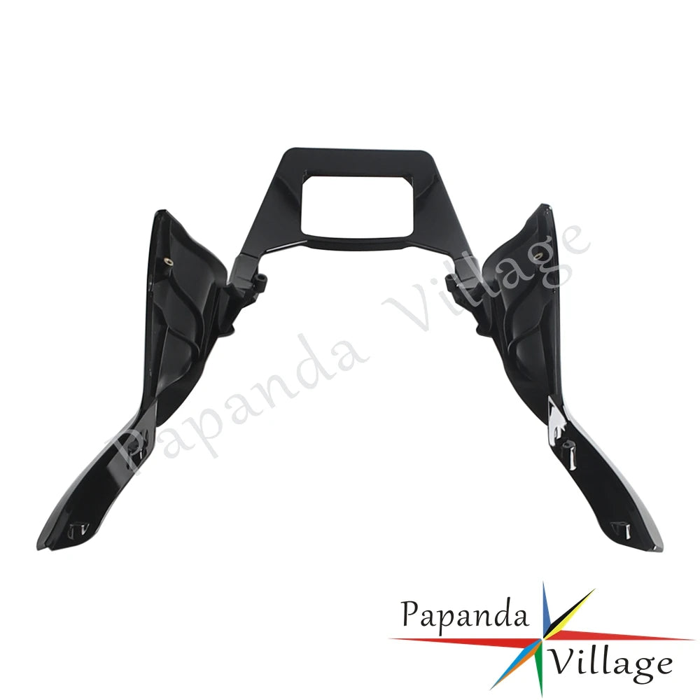 Motorcycle Side Fairing Spoiler Extended Chin Spoile Kit PPE+PA Plastic For Harley Touring Road Glide FLTRX FLTRXS 2017-2022