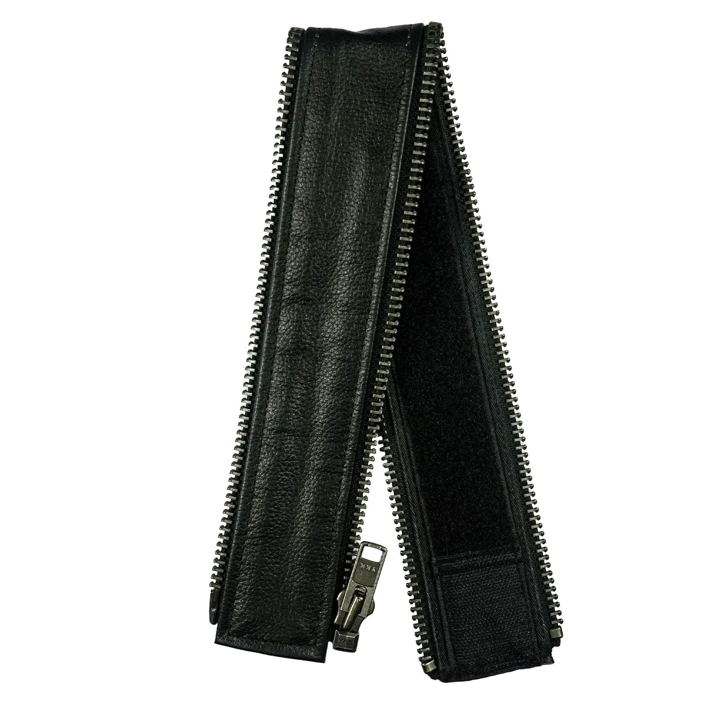 VXP52 Men's Black Universal Vest Expander Panel with Gun Metal Zip # 1