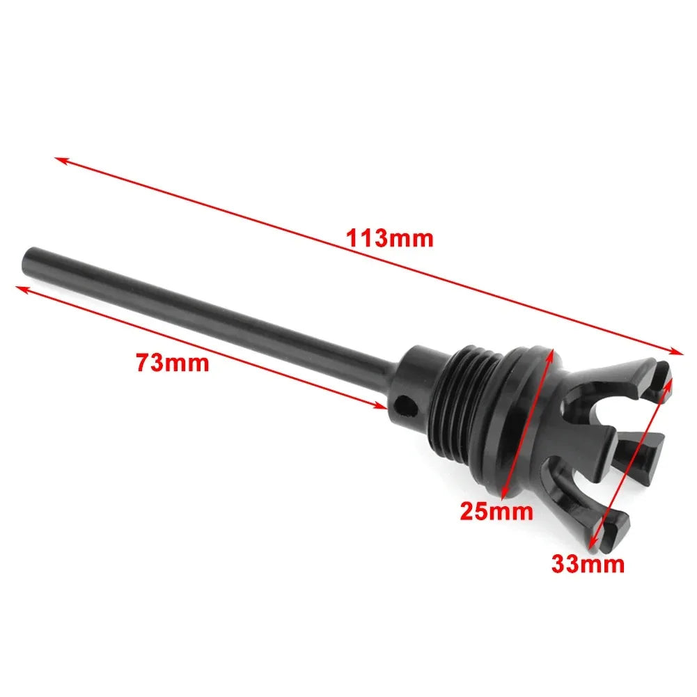 For Harley Davidson FXDR 114 2019 Softail Milwaukee-Eight Modified Parts Crown Style Transmission Oil Dipstick