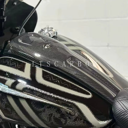 For Harley Low Rider Lowrider S 2022 2023 2024 2025 Real Dry Carbon Fiber Accessories Parts Fender Exhaust Cover Fairing Kits