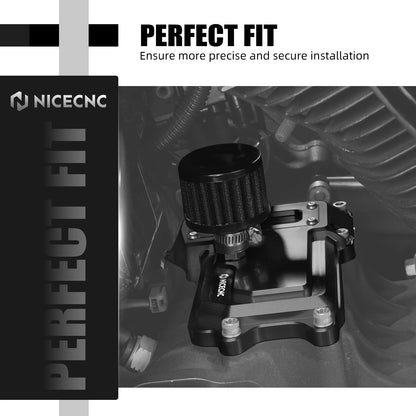 NICECNC For Harley Touring Street Glide FLHX Road King FLHR 2006-2015 Road Glide FLTR 2006-2013 Vented Transmission Top Cover