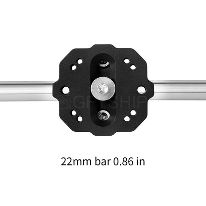Universal Moto Bar Mounted GPS Adapter For 2- or 4-hole AMPS Pattern For Aprilia For BMW For Yamaha For KTM 12mm 14mm 16mm 22mm