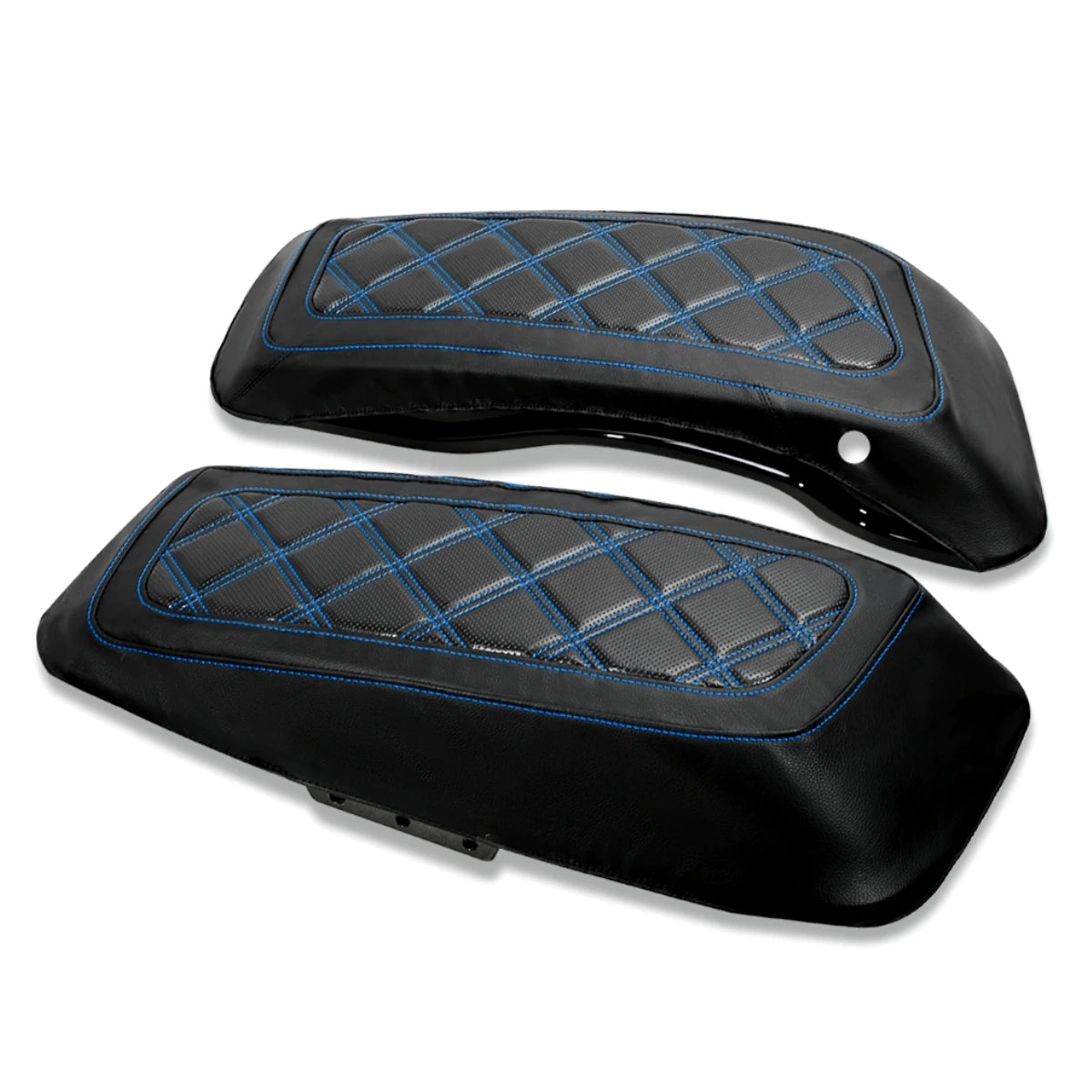 Motorcycles Side Boxes Hard Saddlebags Lid Covers For Harley Davidson Touring Road King Special Electra Glide Street Glide 14-25