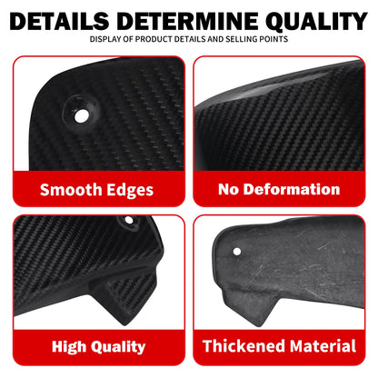 Motorcycle Carbon Fiber Battery Side Cover Fairing Kit For Harley Softail Breakout Low Rider Fat Boy Heritage Slim FLDE 2018-25