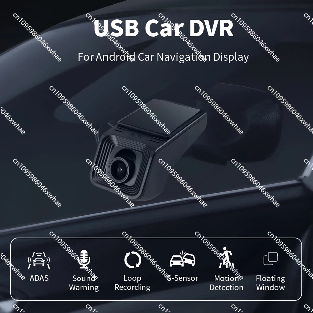 EKIY USB ADAS DVR Dash Cam Full HD 1080P For Car DVD Player Navigation Universal For Android Car DVD Player Navigation System