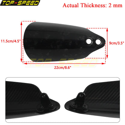 Carbon Fiber Handguards Hand Guard For Harley Touring Electra Road Glide Road King FLHTK FLTRX FLHR 2014-2020 Freewheeler FLRT