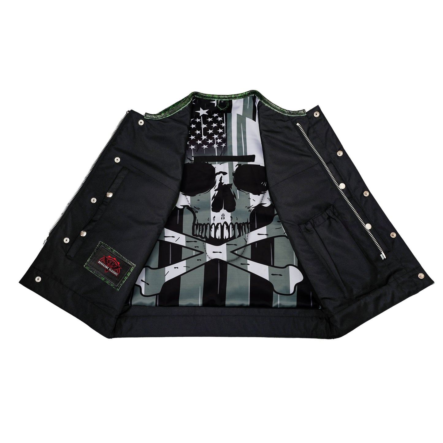 Venom Bite Men’s Leather Vest