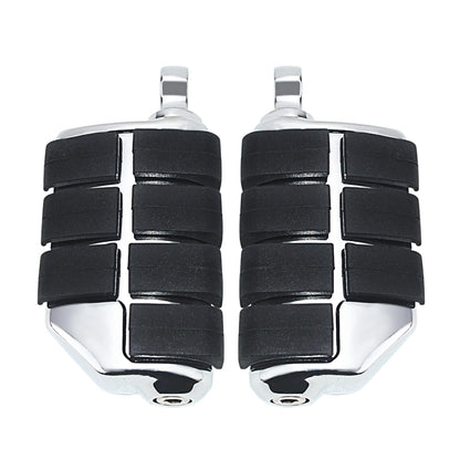 1 1/4" Motorcycles Highway Crash Bar Foot pegs Rest Clamps Engine Guard Mounts For Harley Honda Yamaha Kawasaki Davidson Softail