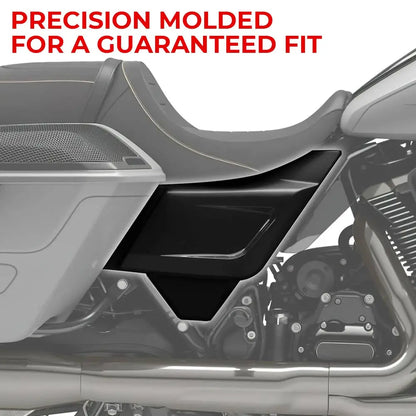 1 Pair Motor Battery Side Covers Panels For Harley Touring Road Glide CVO/SE ST FLTRXSE FLTRX Street Glide FLHXSE FLHX 2023-2026