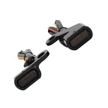 For Harley Davidson Softail 2000-2014 Dyna 1999-17 Sportster 1993-03 Motorcycle LED Front Turn Signal Light Mini Indicator Lamp