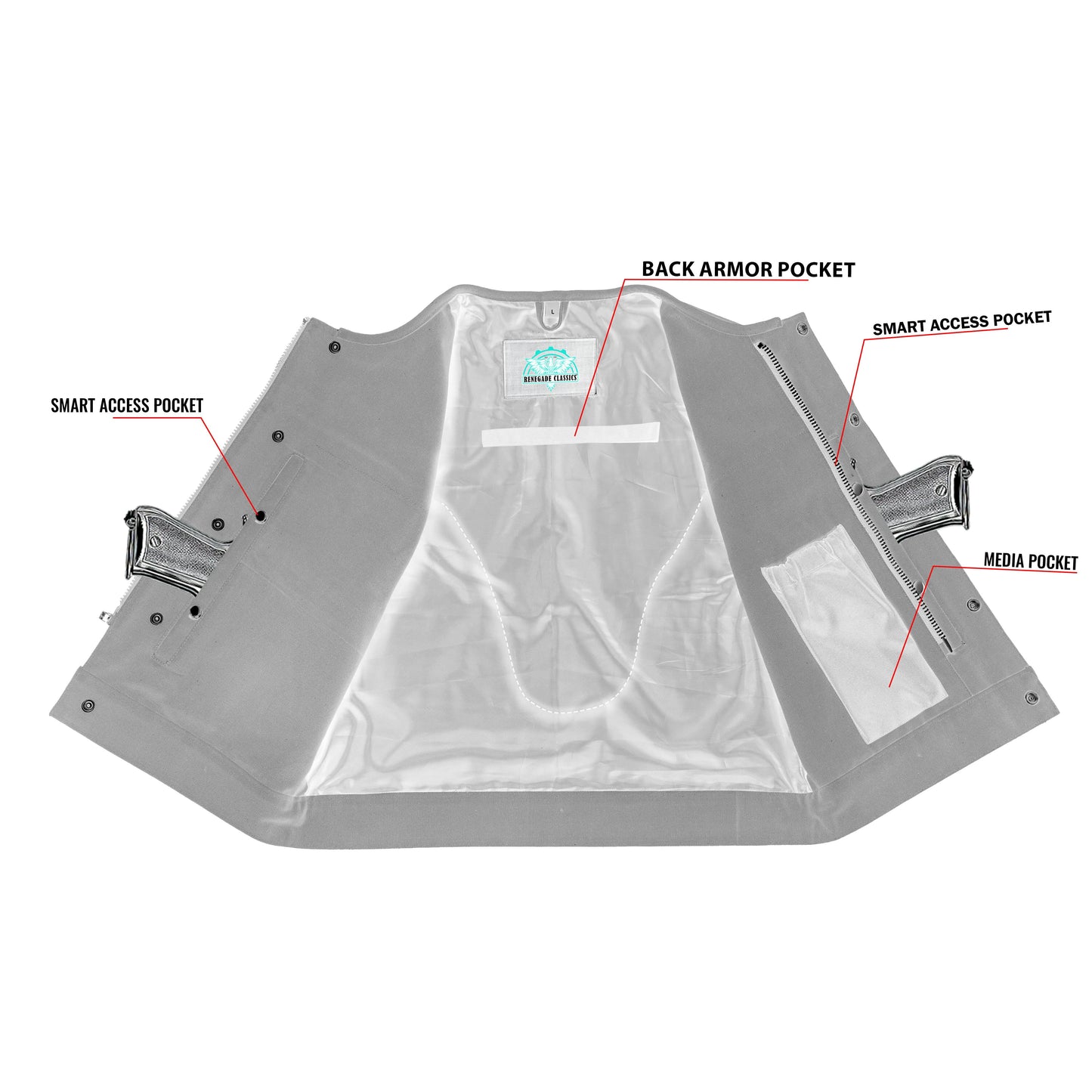 Rustmark Blaze™ Lowcut Men's Canvas Vest