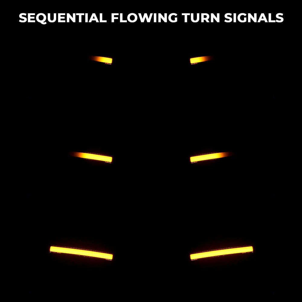 For Harley Touring Street Road Electra Glide FLHX Road King Softail Motorcycle Hand Guard W/ LED Turn Signal DRL Hand Shield