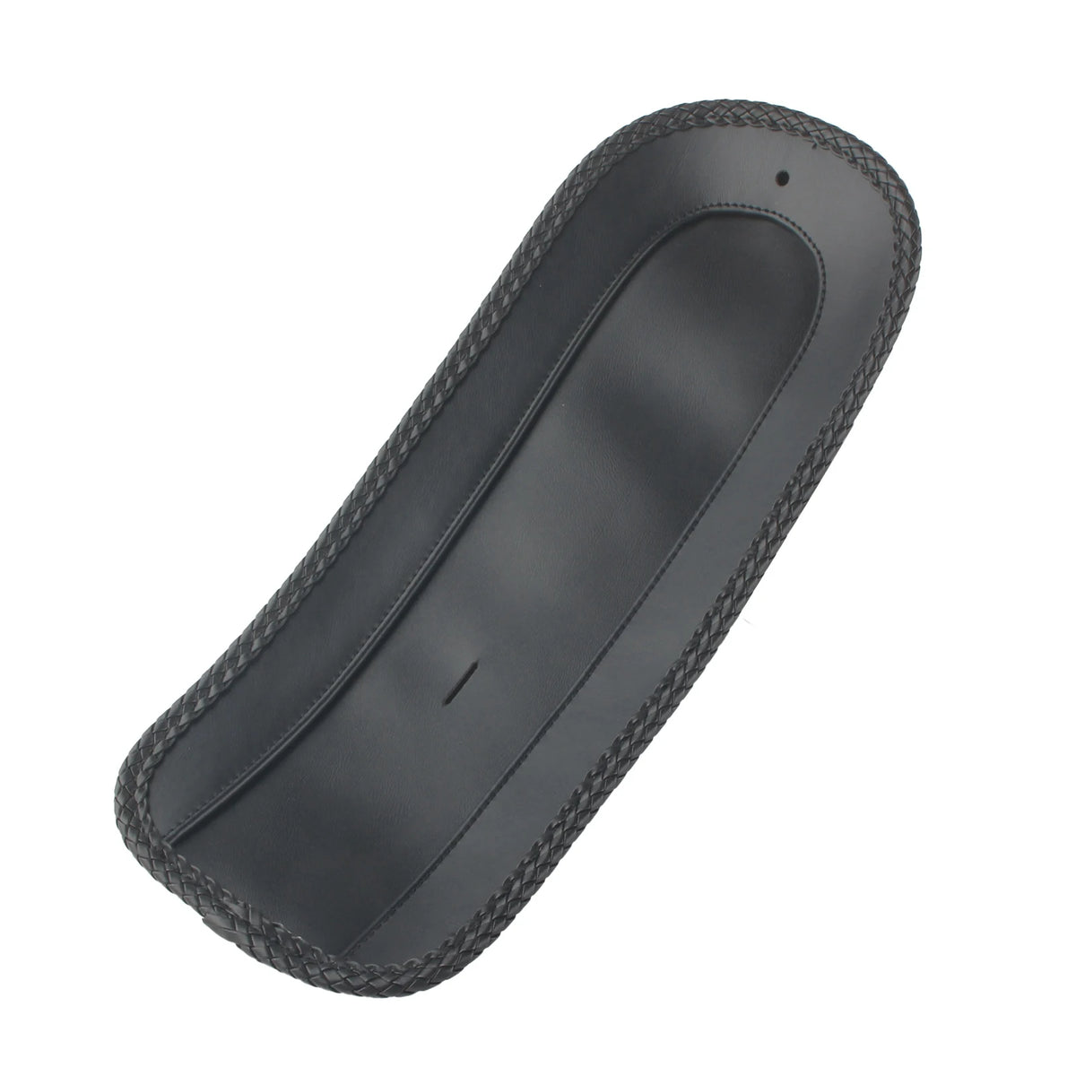 Motorcycle Decorative Pad Rear Fender Bib Black Pu Leather Rear Bib For Harley-Davidson Dyna FXDS-CONV FXDB FXDC FXDL FXDB FXD