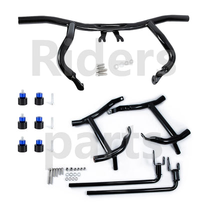 Motorcycle Saddlebag Guard Rails Bag Guards Engine Guard For Harley Road Glides Street Glides Road Glides FLHT FLHX 2014-2025